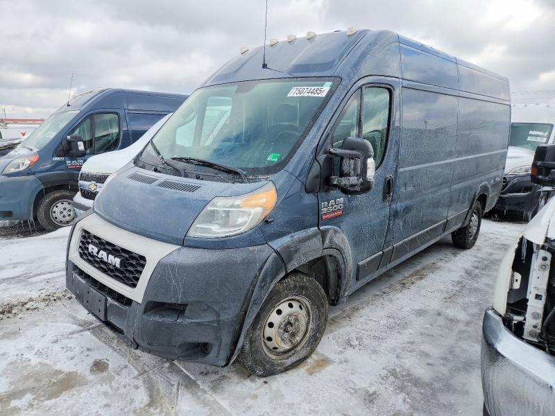 75074485 :رقم المزاد ، 3C6URVJGXKE545088 vin ، 2019 Ram Promaster 3500 مزاد بيع