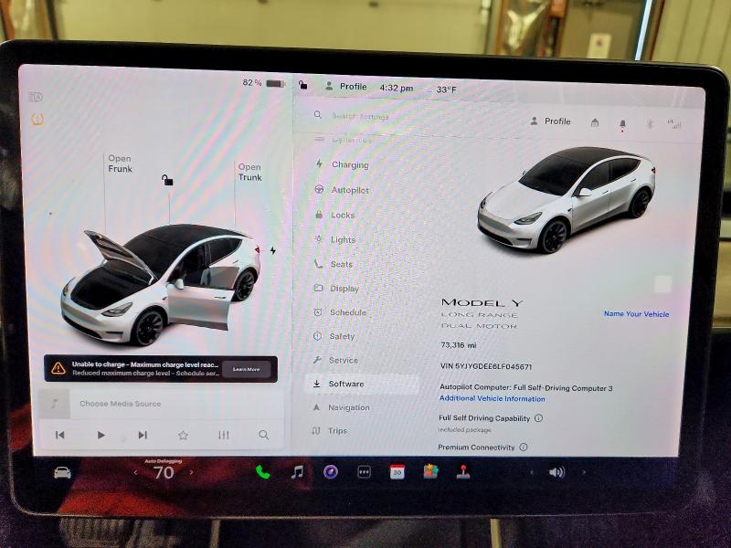 Aukcja sprzedaży 2020 Tesla Model Y, vin: 5YJYGDEE6LF045671, numer aukcji: 75872355