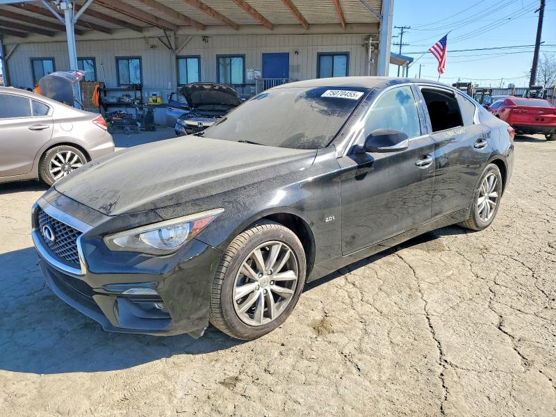 Auction sale of the 2018 Infiniti Q50, vin: JN1CV7AP1JM241422, lot number: 75070455