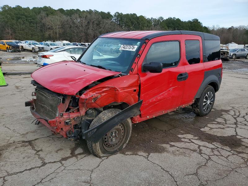 2005 Honda Element მანქანა იყიდება აუქციონზე, vin: 5J6YH18655L002174, აუქციონის ნომერი: 74227575