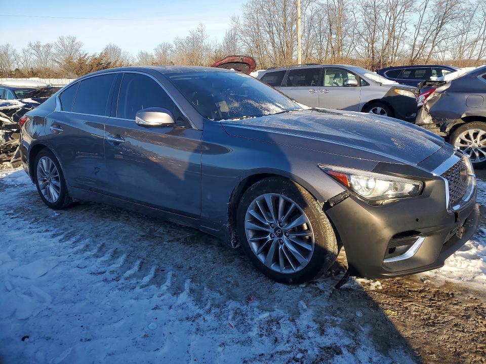 Продажа на аукционе авто 2021 Infiniti Q50 Luxe, vin: JN1EV7BR1MM750231, номер лота: 73556725