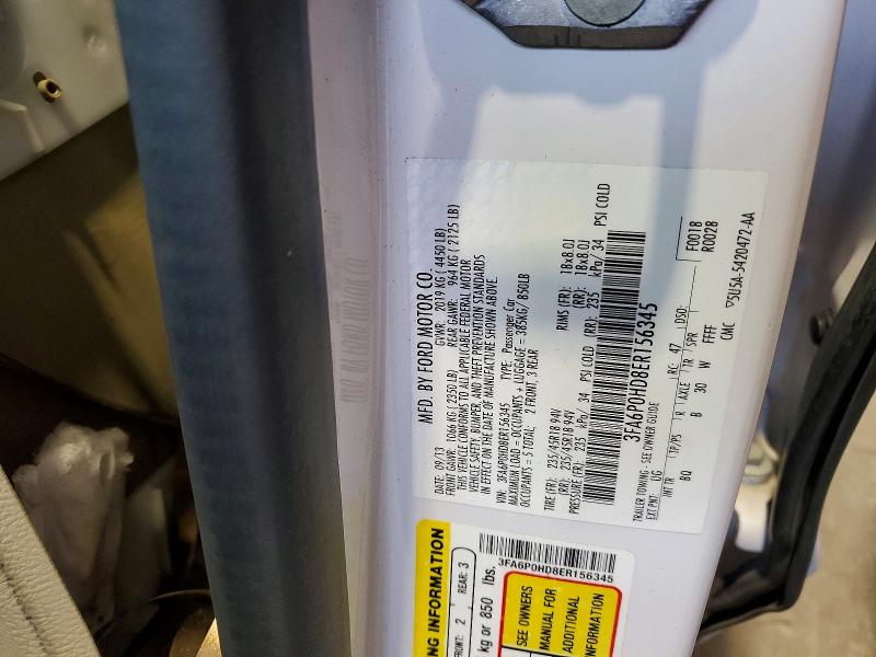 Продажа на аукционе авто 2014 Ford Fusion, vin: 3FA6P0HD8ER156345, номер лота: 73900595