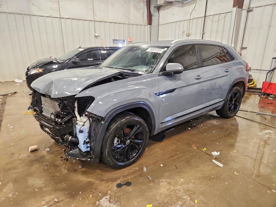 75081335 :رقم المزاد ، 1V2AE2CA2RC248122 vin ، 2024 Volkswagen Atlas Cross Sport مزاد بيع