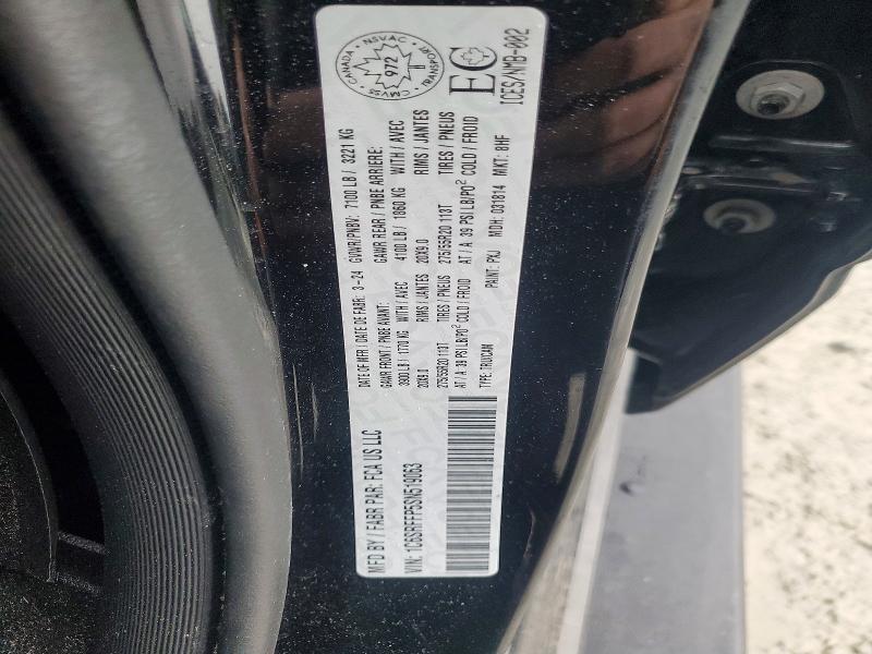 Aukcja sprzedaży 2025 Ram 1500, vin: 1C6SRFFP5SN519063, numer aukcji: 72341215