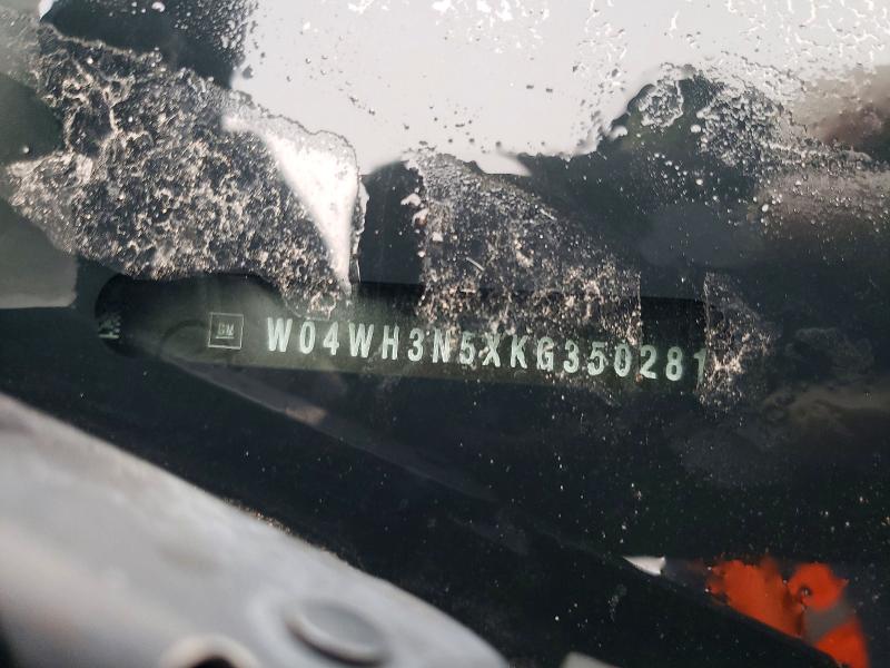 98586215 :رقم المزاد ، W04WH3N5XKG350281 vin ، 2019 Buick Cascada مزاد بيع