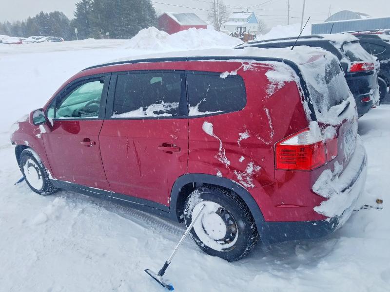 2012 Chevrolet Orlando მანქანა იყიდება აუქციონზე, vin: KL77P2EM7CK557754, აუქციონის ნომერი: 97950915