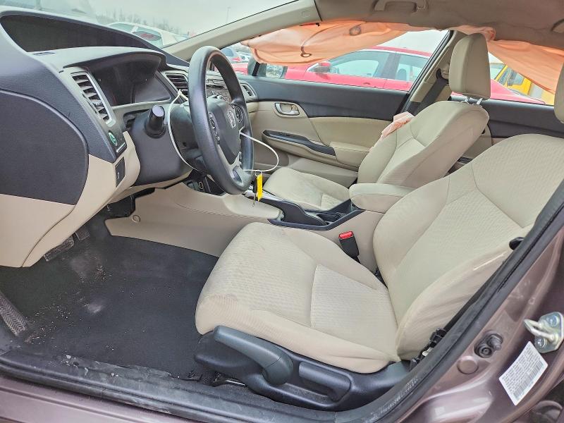 99534795 :رقم المزاد ، 19XFB2F54FE110732 vin ، 2015 Honda Civic مزاد بيع