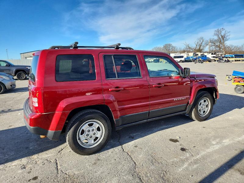 72478475 :رقم المزاد ، 1C4NJPBB8FD397890 vin ، 2015 Jeep Patriot مزاد بيع