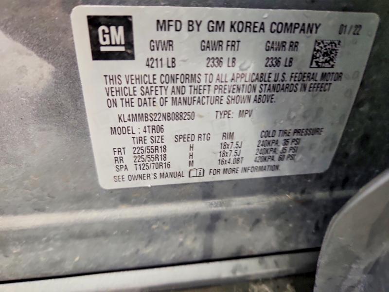 Продаж на аукціоні авто 2022 Buick Encore Gx, vin: KL4MMBS22NB088250, номер лоту: 99340645
