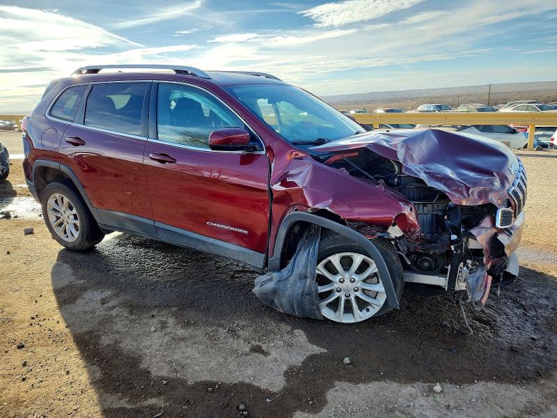 98454085 :رقم المزاد ، 1C4PJLCBXKD427952 vin ، 2019 Jeep Cherokee مزاد بيع