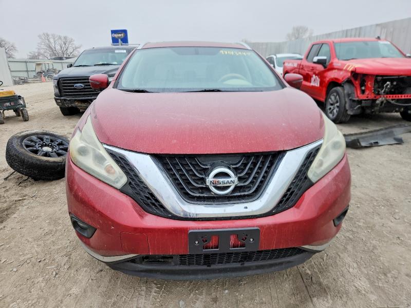 Продаж на аукціоні авто 2015 Nissan Murano, vin: 5N1AZ2MGXFN291241, номер лоту: 97013945