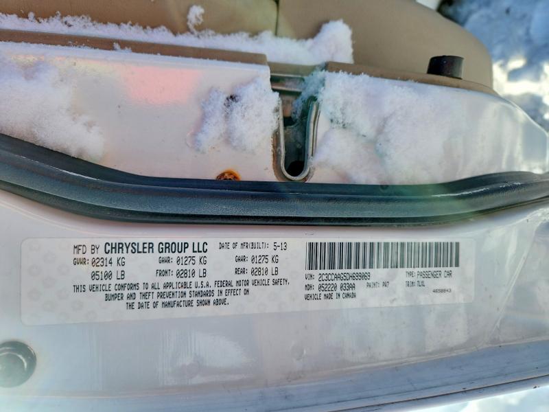 Продажа на аукционе авто 2013 Chrysler 300, vin: 2C3CCAAG5DH699069, номер лота: 74465945