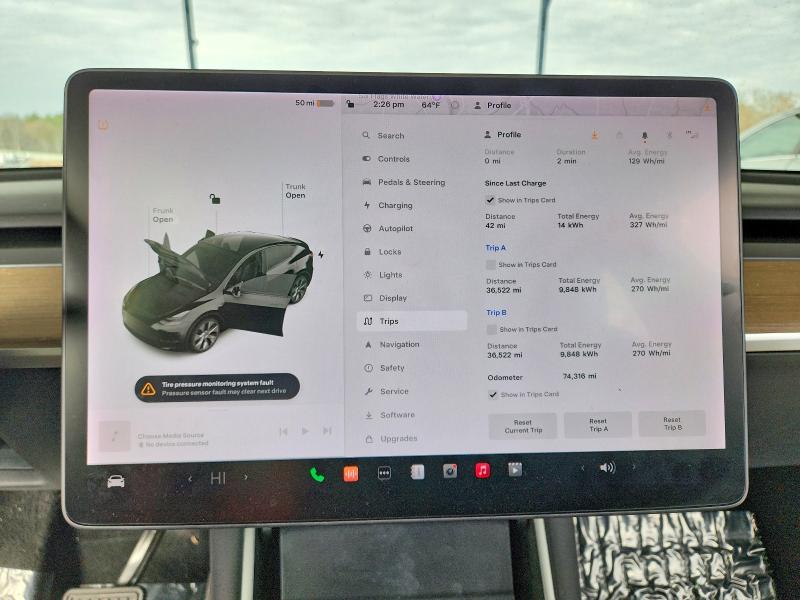 Aukcja sprzedaży 2021 Tesla Model Y, vin: 5YJYGDEE1MF085917, numer aukcji: 96926615