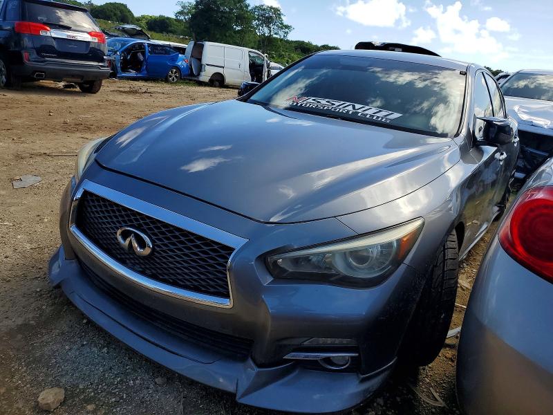97095235 :رقم المزاد ، JN1BV7AP9EM670714 vin ، 2014 Infiniti Q50 مزاد بيع