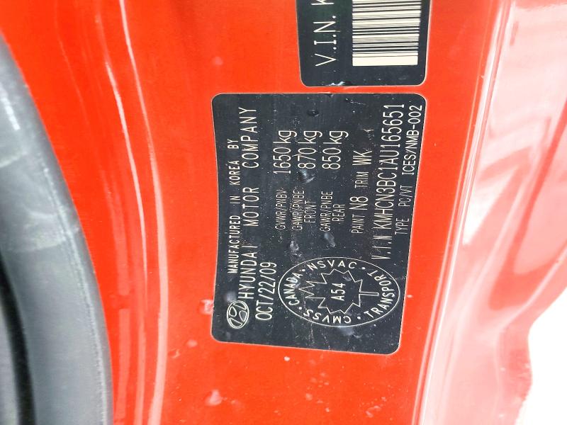 Продаж на аукціоні авто 2010 Hyundai Accent, vin: KMHCN3BC1AU165651, номер лоту: 74033185