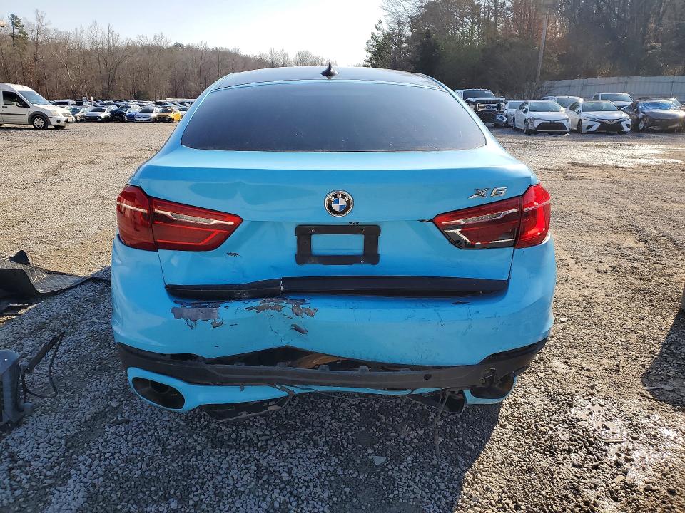 2016 Bmw X6 მანქანა იყიდება აუქციონზე, vin: 5UXKU2C5XG0N78499, აუქციონის ნომერი: 74694585