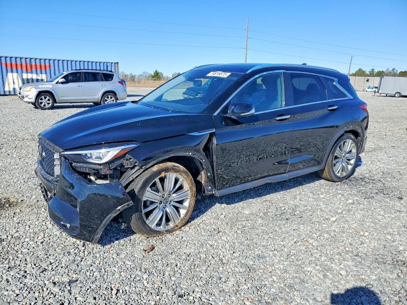 74916875 :رقم المزاد ، 3PCAJ5CA6MF114885 vin ، 2021 Infiniti Qx50 مزاد بيع