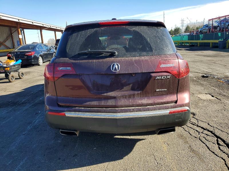 99480585 :رقم المزاد ، 2HNYD2H34DH522465 vin ، 2013 Acura Mdx مزاد بيع
