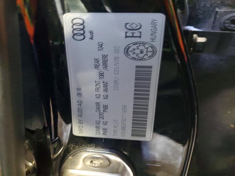 Продаж на аукціоні авто 2016 Audi A3, vin: WAUB8GFF3G1116056, номер лоту: 74356305