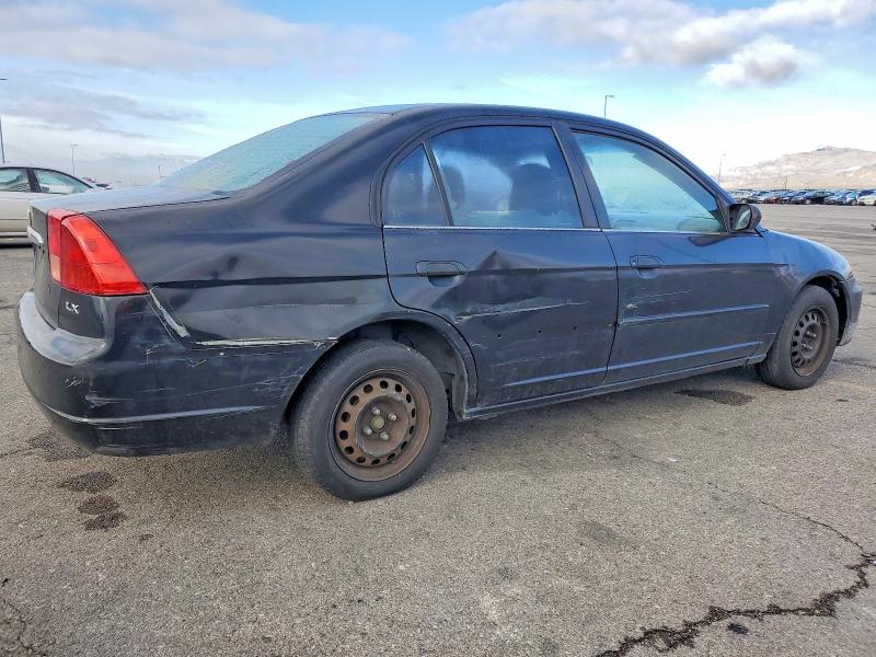 49628056 :رقم المزاد ، 1HGES16501L043280 vin ، 2001 Honda Civic مزاد بيع