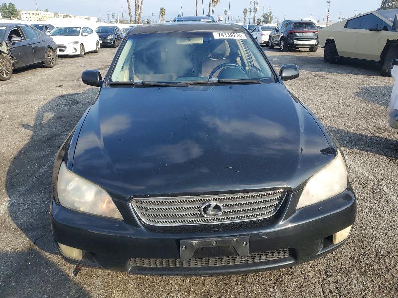 Aukcja sprzedaży 2001 Lexus Is 300, vin: JTHBD182310016119, numer aukcji: 74139235