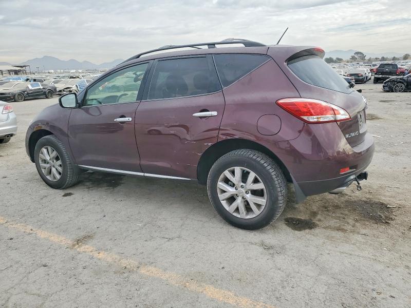 2014 Nissan Murano S მანქანა იყიდება აუქციონზე, vin: JN8AZ1MW2EW501706, აუქციონის ნომერი: 74378665