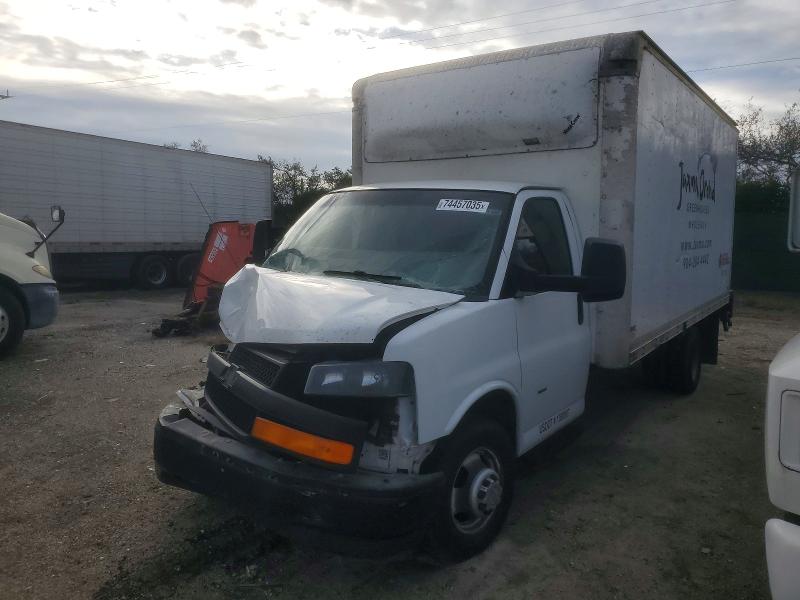 2018 Chev Express G3500 მანქანა იყიდება აუქციონზე, vin: 1HA3GTCG5JN001003, აუქციონის ნომერი: 74457035