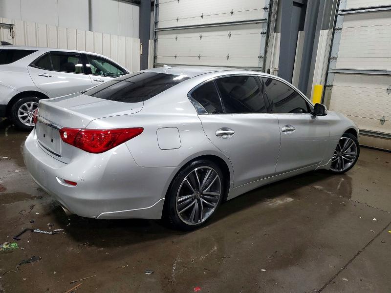 99534375 :رقم المزاد ، JN1AV7AR1EM702049 vin ، 2014 Infiniti Q50 مزاد بيع