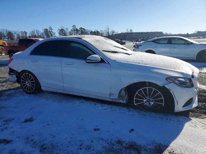 74500975 :رقم المزاد ، 55SWF4JB6HU195372 vin ، 2017 Mercedes-benz C 300 مزاد بيع
