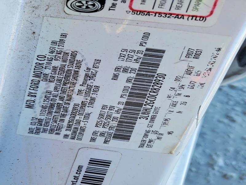 Aukcja sprzedaży 2012 Lincoln Mkz, vin: 3LNHL2GC0CR828930, numer aukcji: 72268305