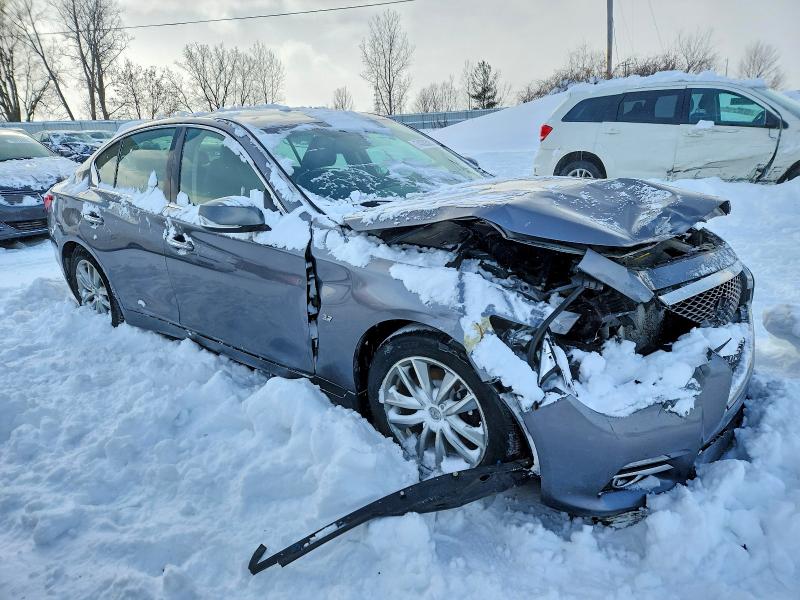 74303055 :رقم المزاد ، JN1BV7AR7EM696990 vin ، 2014 Infiniti Q50 Base مزاد بيع