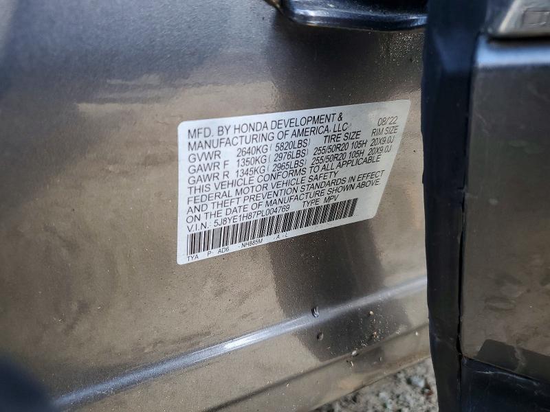 Auction sale of the 2023 Acura Mdx Advanc, vin: 5J8YE1H87PL004769, lot number: 99722225