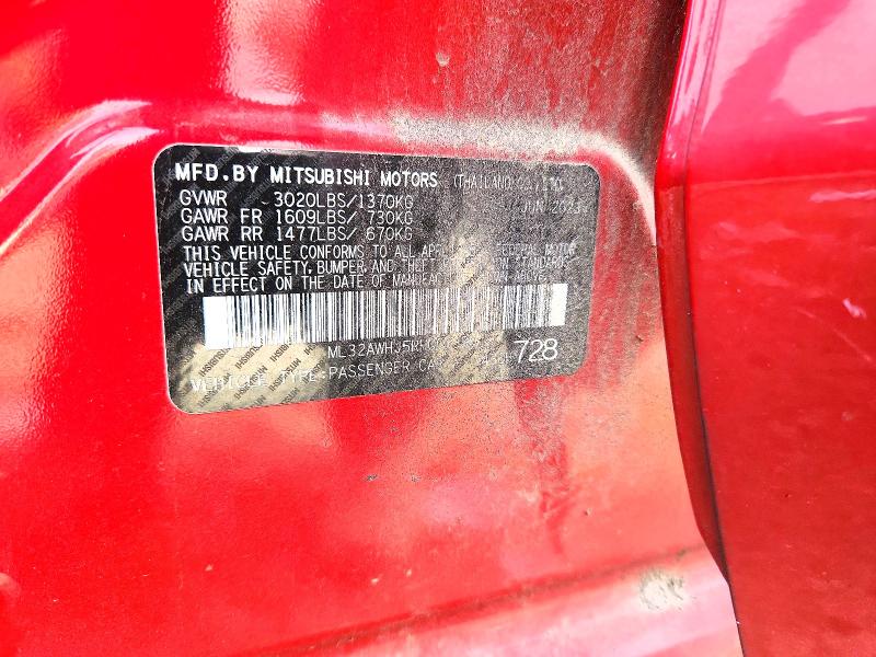 Продаж на аукціоні авто 2024 Mitsubishi Mirage, vin: ML32AWHJ5RH000390, номер лоту: 72560925