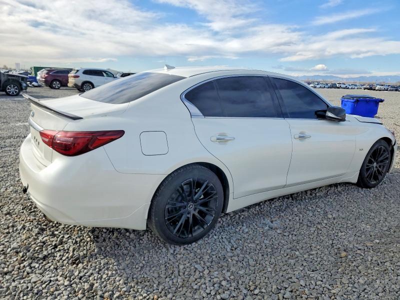 74793205 :رقم المزاد ، JN1EV7AR8JM433916 vin ، 2018 Infiniti Q50 مزاد بيع