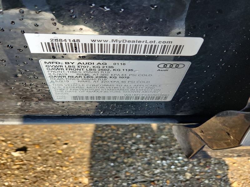 Aukcja sprzedaży 2016 Audi Q3, vin: WA1BFCFS4GR015683, numer aukcji: 99713165