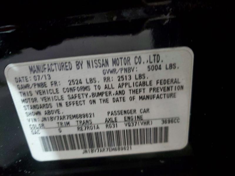 Aukcja sprzedaży 2014 Infiniti Q50, vin: JN1BV7AR7EM689621, numer aukcji: 73868025