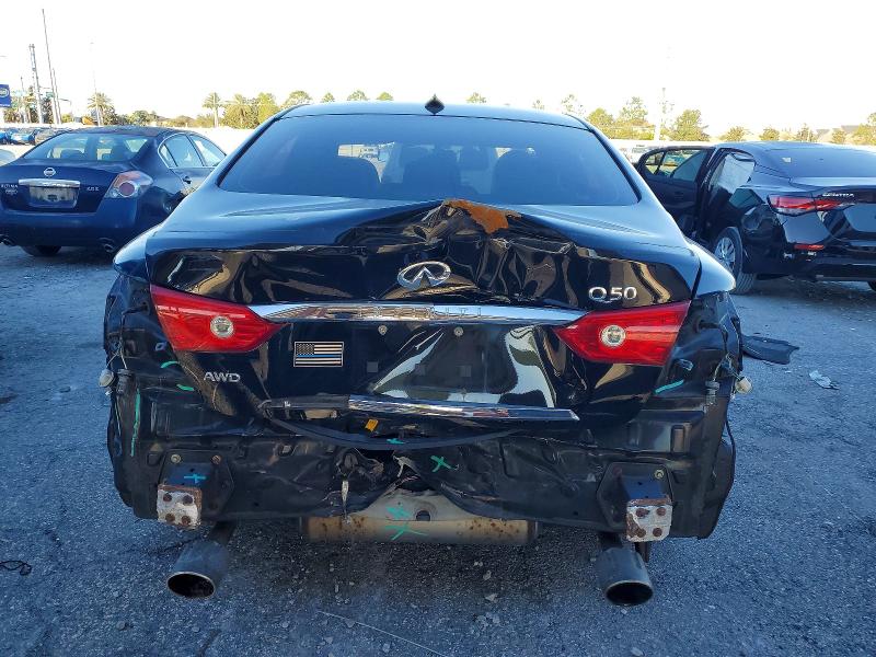 72841655 :رقم المزاد ، JN1BV7AR3FM390225 vin ، 2015 Infiniti Q50 مزاد بيع