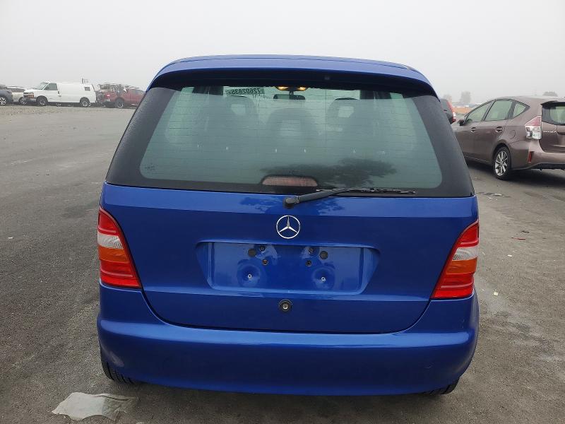 72602835 :رقم المزاد ، WDB1680311J130677 vin ، 1998 Mercedes Benz A مزاد بيع