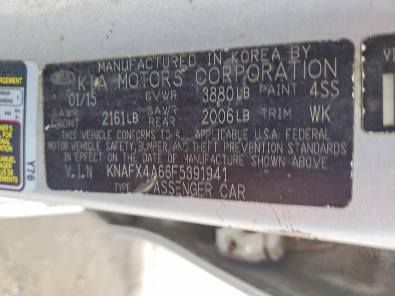 Продаж на аукціоні авто 2015 Kia Forte, vin: KNAFX4A66F5391941, номер лоту: 98608865