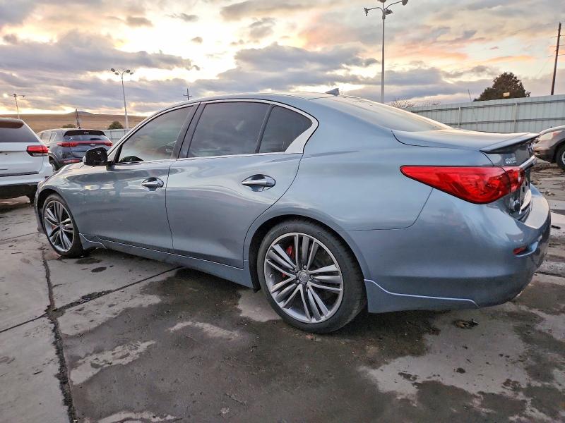 99544635 :رقم المزاد ، JN1AV7AR3EM702408 vin ، 2014 Infiniti Q50 Hybrid مزاد بيع