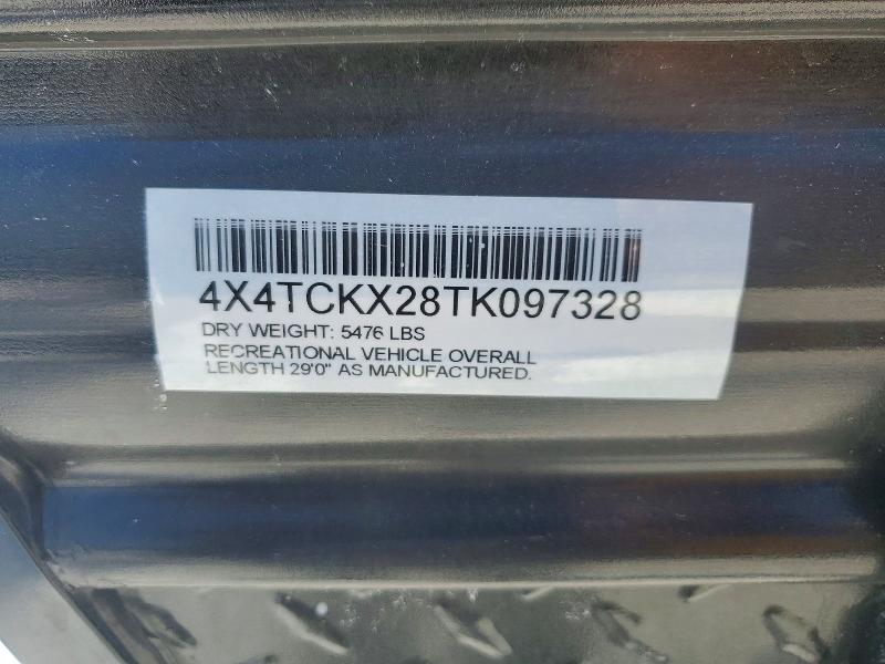 51324236 :رقم المزاد ، 4X4TCKX28TK097328 vin ، 2026 Foresriver Cherokee Toy Hauler مزاد بيع