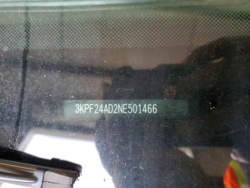 97848025 :رقم المزاد ، 3KPF24AD2NE501466 vin ، 2022 Kia Forte مزاد بيع