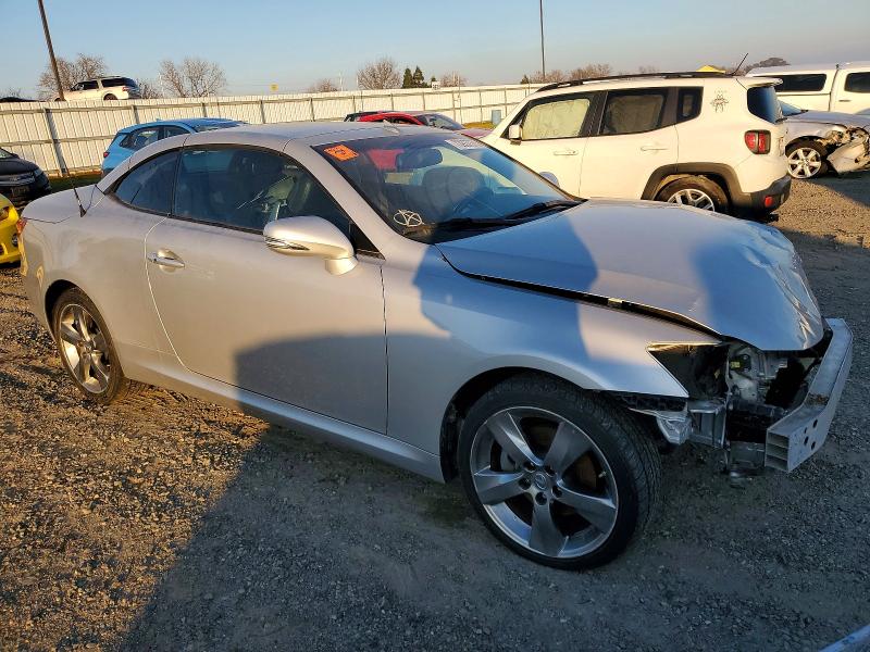 73937375 :رقم المزاد ، JTHFF2C28B2520647 vin ، 2010 Lexus Is 250c مزاد بيع