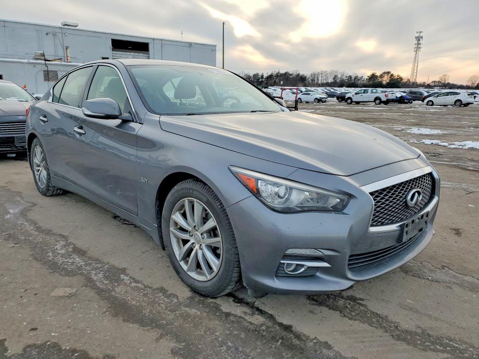 2016 Infiniti Q50 მანქანა იყიდება აუქციონზე, vin: JN1EV7AR4GM342960, აუქციონის ნომერი: 75383635