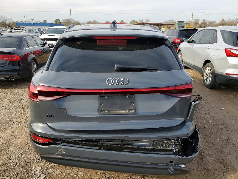 2025 Audi Q6 E-tron მანქანა იყიდება აუქციონზე, vin: WA134BGF6SA004200, აუქციონის ნომერი: 74866225