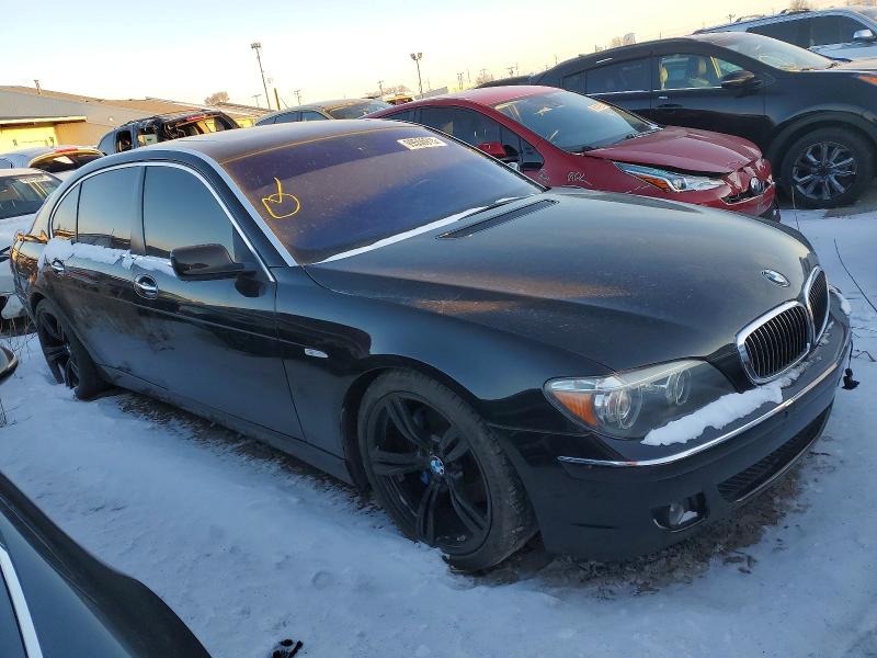 2006 Bmw 750 მანქანა იყიდება აუქციონზე, vin: WBAHN835X6DT61647, აუქციონის ნომერი: 45828186