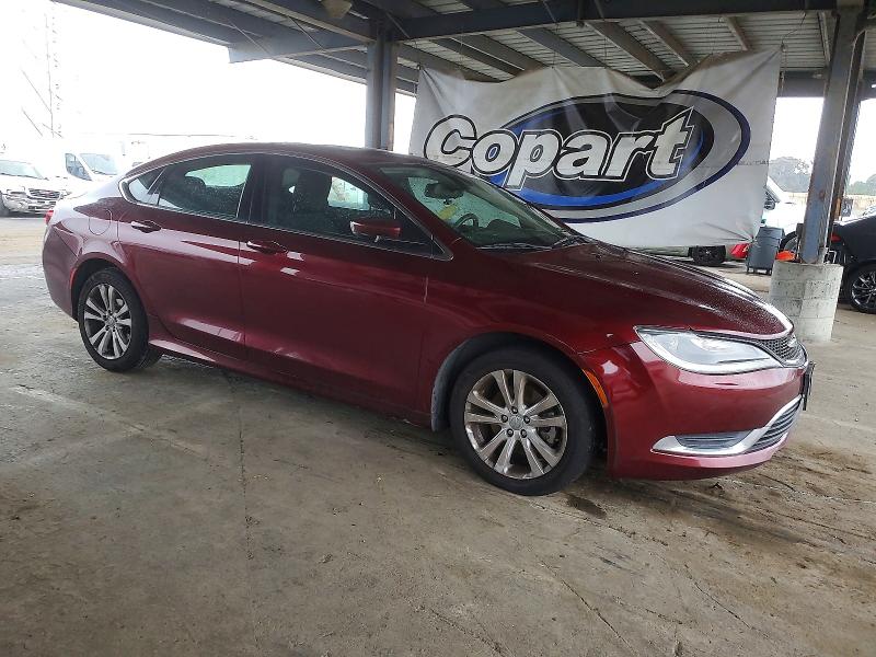 99124035 :رقم المزاد ، 1C3CCCAB6FN624875 vin ، 2015 Chrysler 200 مزاد بيع
