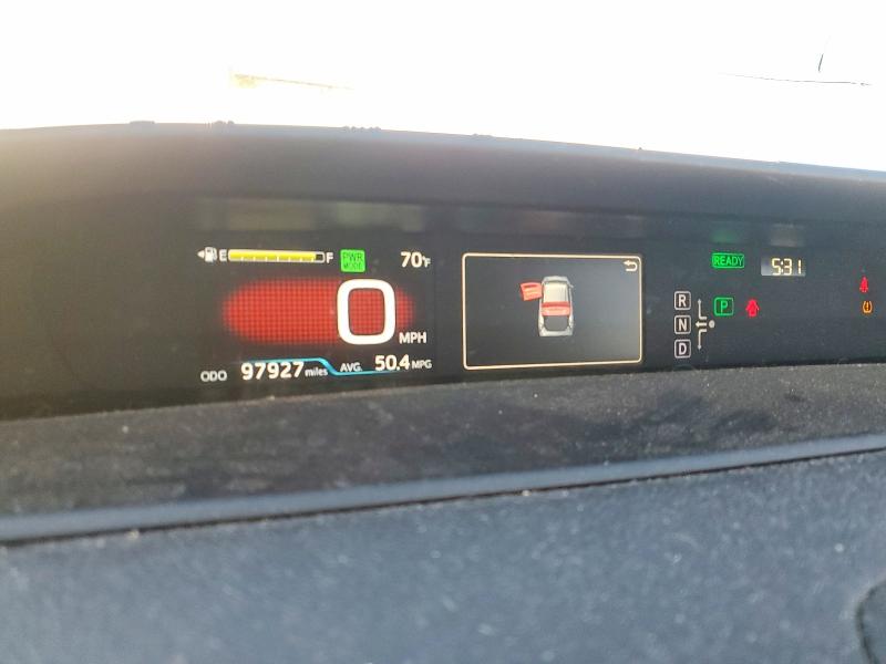 Aukcja sprzedaży 2016 Toyota Prius, vin: JTDKBRFU1G3017951, numer aukcji: 98703825