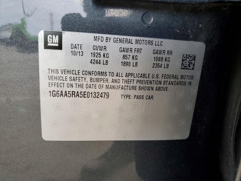 Продаж на аукціоні авто 2014 Cadillac Ats, vin: 1G6AA5RA5E0132479, номер лоту: 75661905