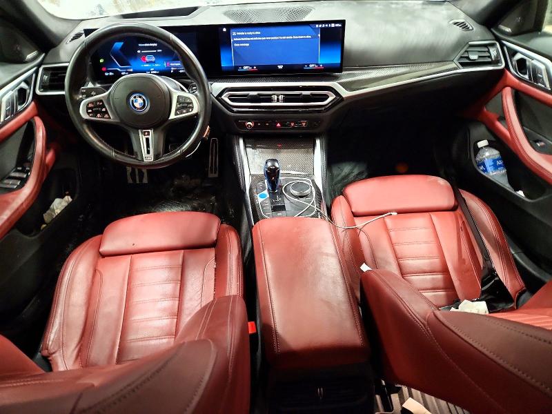 2023 Bmw I4 მანქანა იყიდება აუქციონზე, vin: WBY33AW0XPFN43380, აუქციონის ნომერი: 74124835